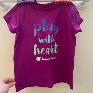 GIRLS 7/8 CHAMPIONS TEE